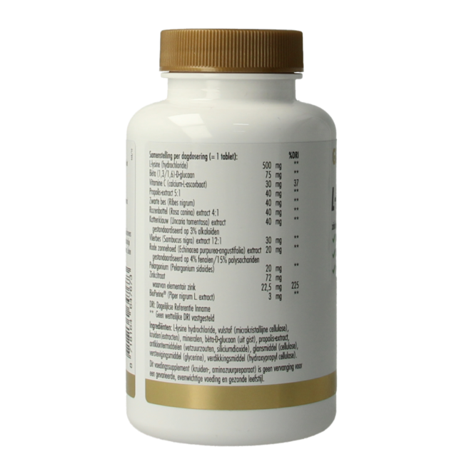 Golden Naturals L-Lisina y propóleo 60 comprimidos