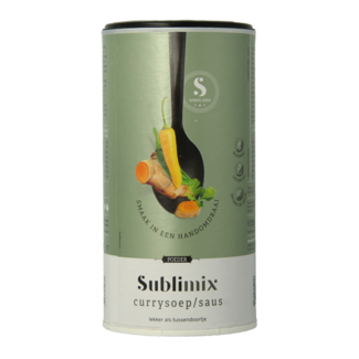 Sublimix Sopa de curry sin gluten 256 gramos