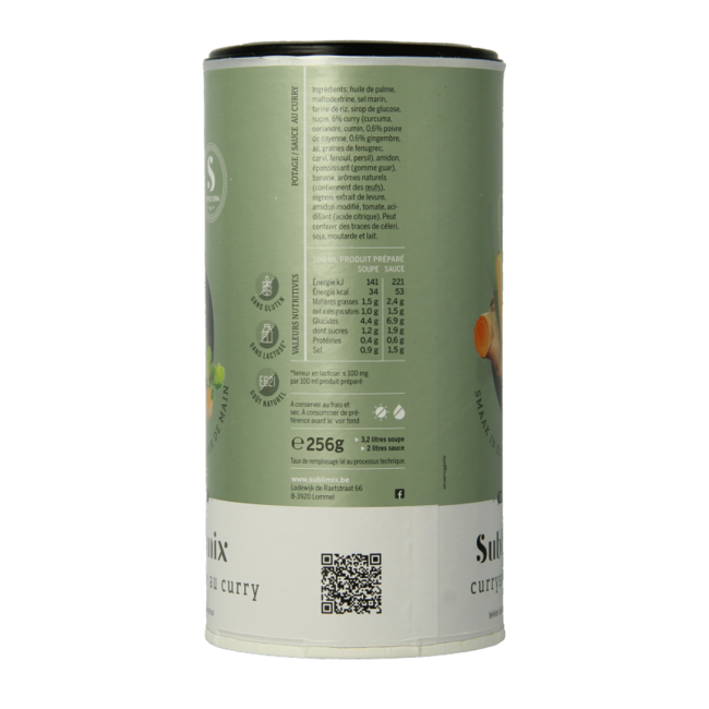 Gluten-free Curry Soup 256g