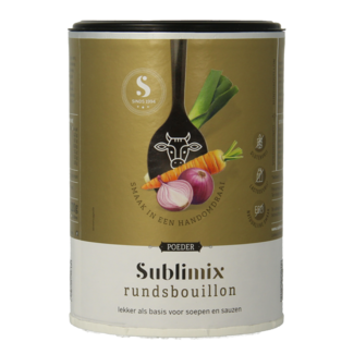 Sublimix Caldo de carne de vacuno Sublimix sin gluten 220 gramos