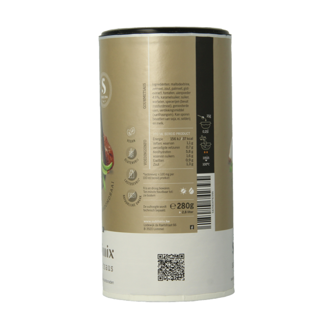 Salsa gourmet sin gluten Sublimix 280 gramos