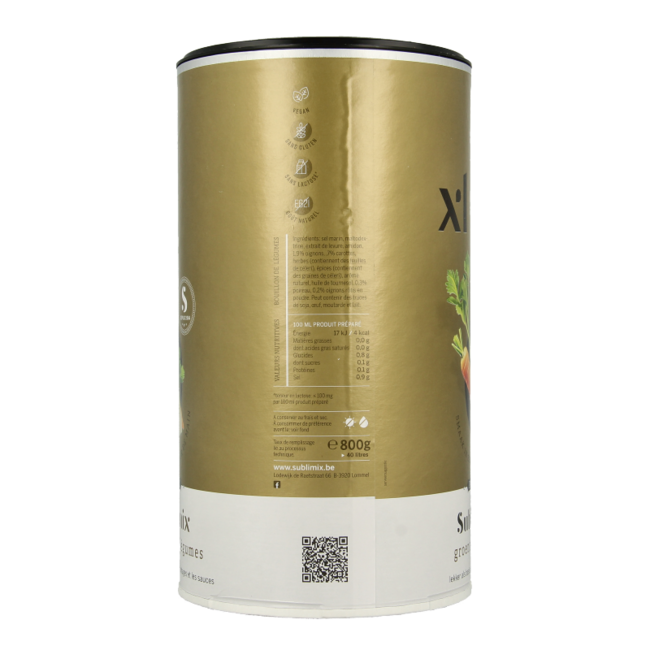 Brodo Vegetale Senza Glutine 800 Grammi