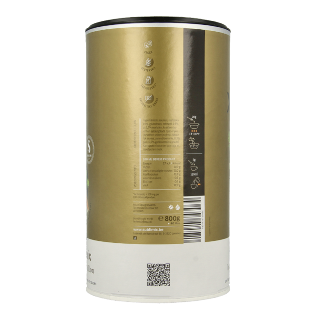 Bouillon de légumes sans gluten 800 g