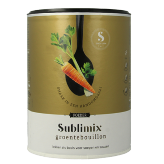 Sublimix Sublimix Caldo de verduras sin gluten 540 gramos