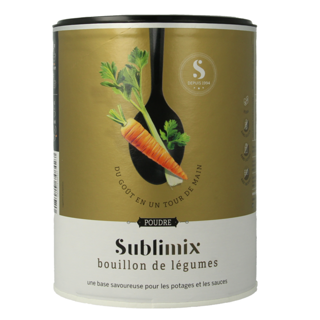 Sublimix Vegetable Bouillon gluten-free 540g