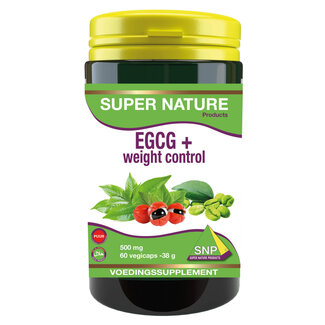 SNP SNP EGCG+ Weight control puur 60 Cápsulas vegetarianas