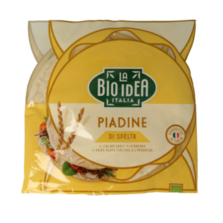 Bioidea Wraps de piadina de espelta bio 4 unidades