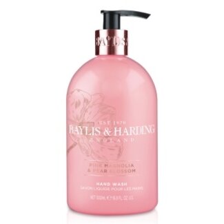 Baylis & Harding Baylis & Harding Jabón de manos pink magnolia & pear blossom 500 Mililitros