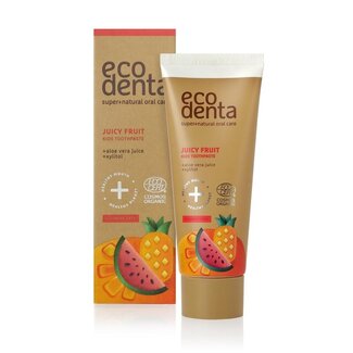 Ecodenta Pasta de dientes para niños juicy fruit 75 mililitros