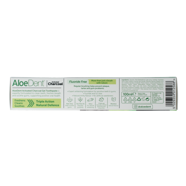 Dentifrice au charbon 100 ml