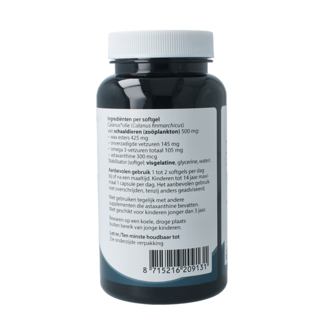 NourSea Calanus Oil Omega 3 Wax Esters 180 Softgels