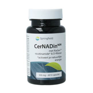 Springfield CerNADin met RiaGev™ 500mg 60 Vegetarische capsules