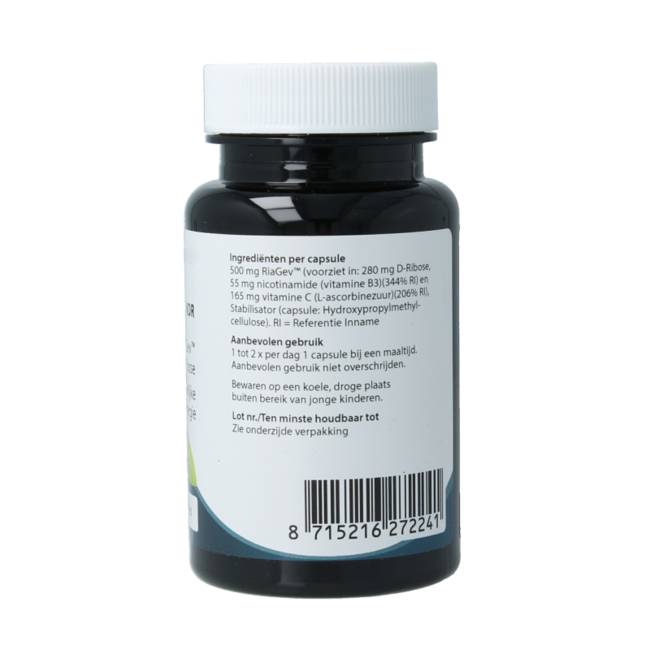 CerNADin con RiaGev™ 500mg 60 cápsulas vegetales
