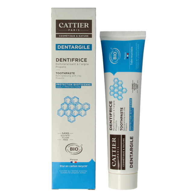 Cattier Tandpasta propolis 75 Milliliter