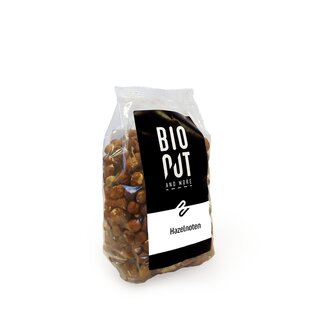 Bionut Bionut Organic Hazelnuts 500 Gram