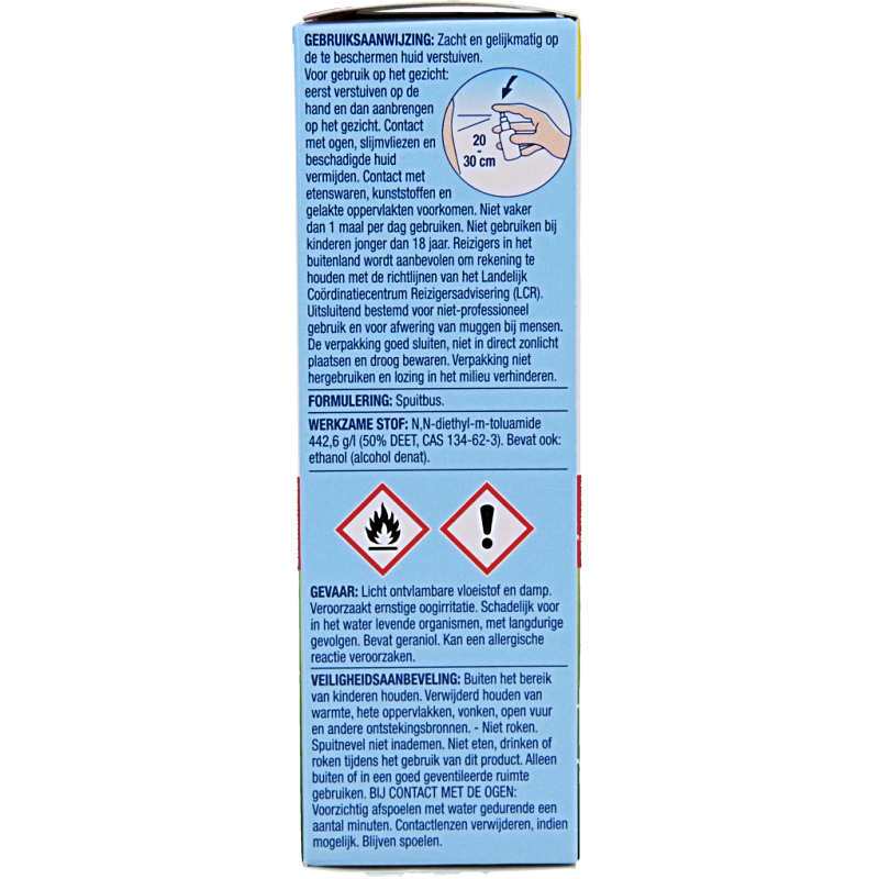 Azaron Spray Antizanzare 50% DEET 50 Millilitri