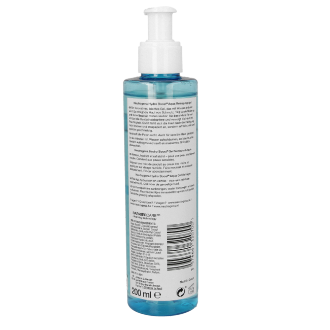 Neutrogena Hydra boost cleansing gel 200 Millilitres