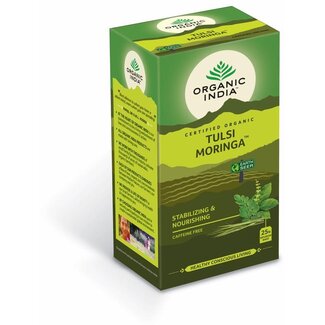 Organic India Té Tulsi Moringa bio 25 bolsitas