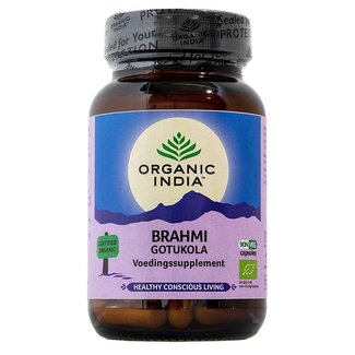 Organic India Brahmi – Gotu Kola Bio 90 Kapseln