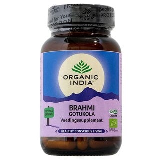 Organic India Brahmi - Gotu Kola bio 90 Kapsułek