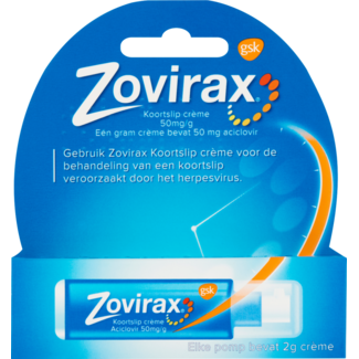 Zovirax Zovirax Crème 5% pompe 2 Grammes