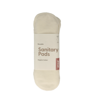 Imsevimse Washable sanitary pads natural day 3 pack