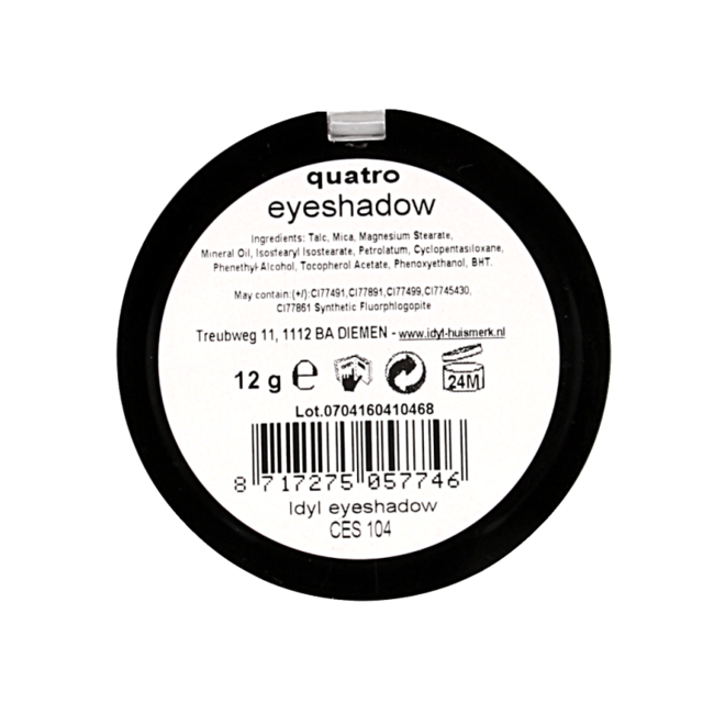 Idyl Eyeshadow Quatro CES 104 Grau/Braun 1 Stück