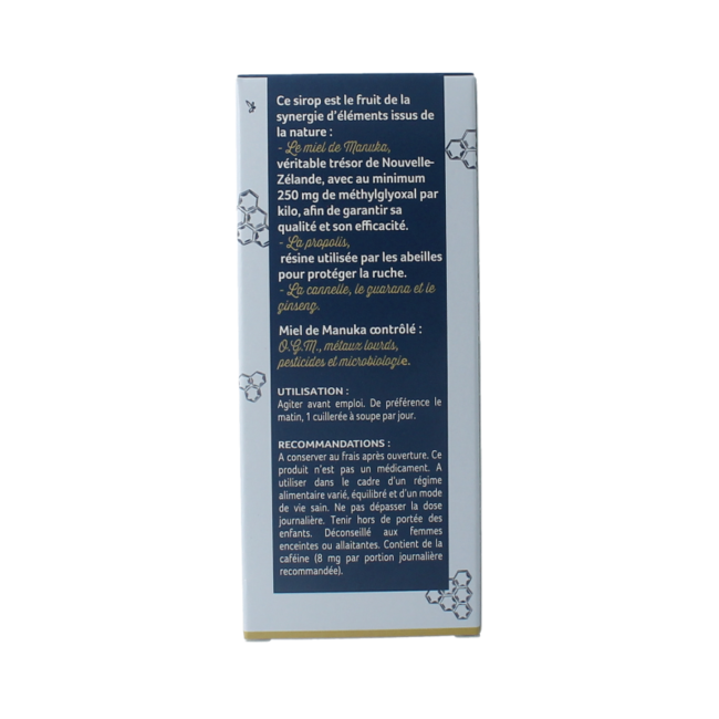 Aprolis Sciroppo manuka propoli guaranà bio 150 Millilitri