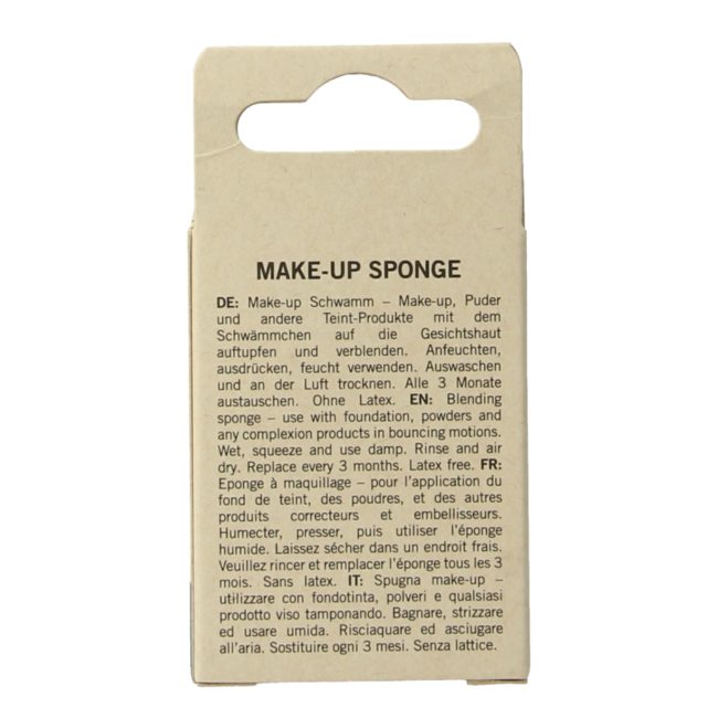 Éponge à maquillage naturelle Benecos natural beauty, 1 pièce