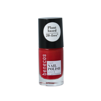 Benecos natural beauty Smalto per Unghie Vegano Benecos Natural Beauty Rosso Vintage 20-Free a Base Vegetale 5 Millilitri