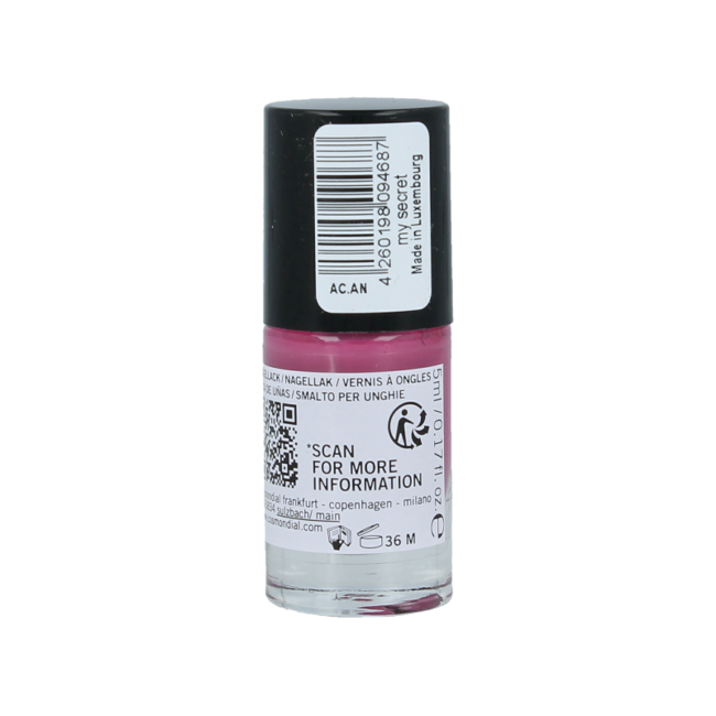 Benecos natural beauty Veganer Nagellack My Secret 20-free pflanzenbasiert 5 Milliliter