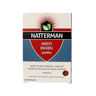 Natterman Pastilles contre la toux Tout-en-1 20 pièces