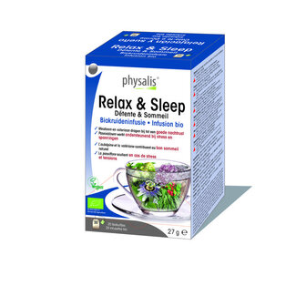 Physalis Physalis Relax & sleep thee bio 20 Zakjes