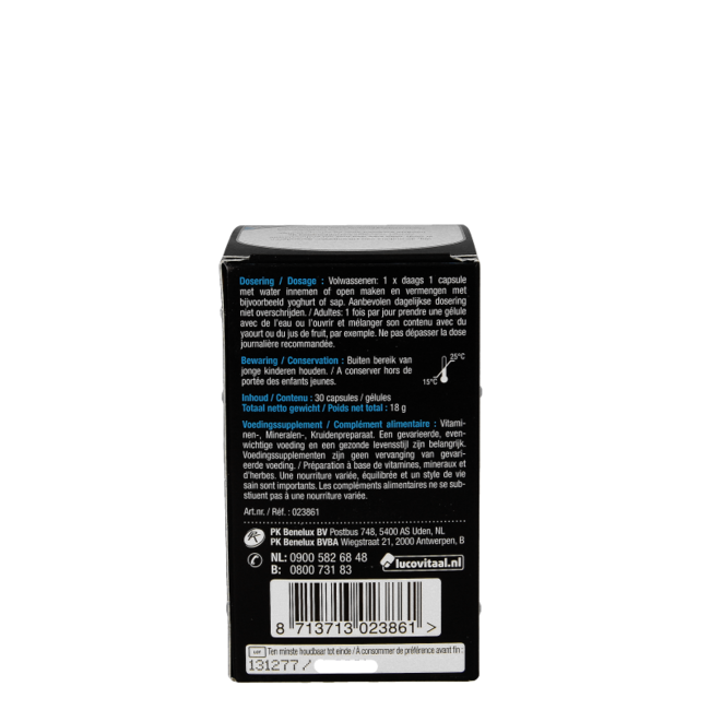 Lucovitaal Blood Pressure 30 Capsules