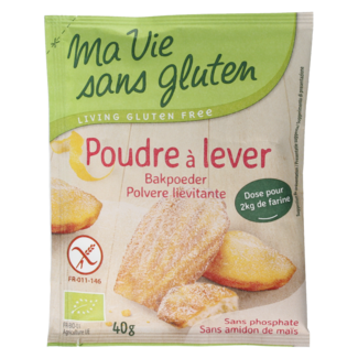 Ma Vie Sans Ma Vie Sans Levadura en polvo sin gluten bio 40 gramos