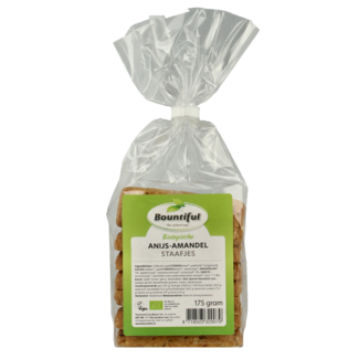 Bountiful Bountiful Anise Almond Sticks Organic 175 Gram