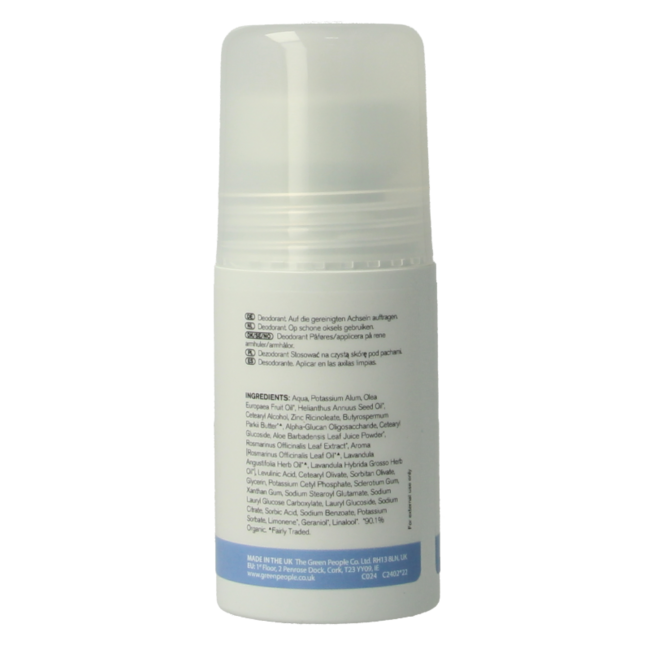 Green People Deodorant natürlich Rosmarin 75 Milliliter