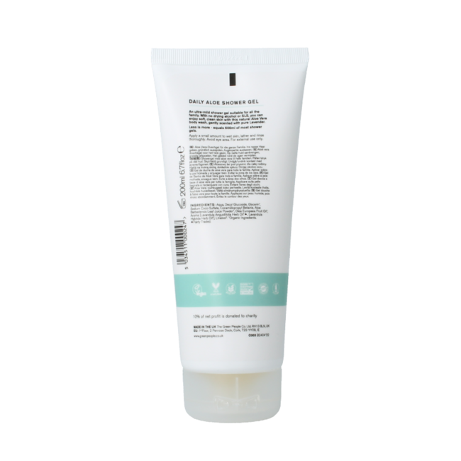 Green People Daily Aloe Duschgel 200 Milliliter