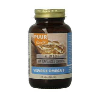 Puur Rineke Puur Rineke Omega 3 sin pescado 60 cápsulas vegetales