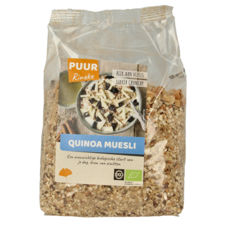 Puur Rineke Muesli di Quinoa Biologico 600 Grammi