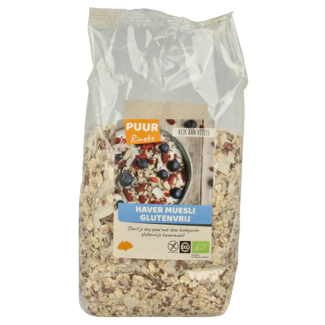 Puur Rineke Muesli de avena sin gluten bio 750 gramos