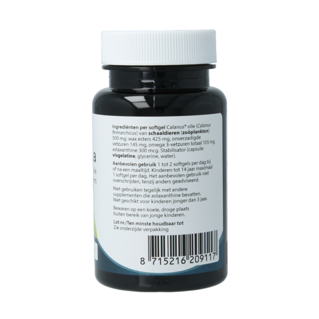 Springfield NourSea aceite de calanus omega 3 ésteres de cera 60 cápsulas blandas