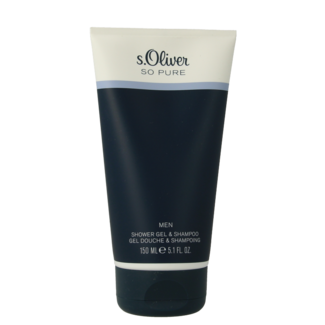 S Oliver S Oliver So pure men bagnoschiuma e shampoo 150 Millilitri