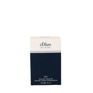 S Oliver S Oliver So pure men eau de toilette 30 Milliliter