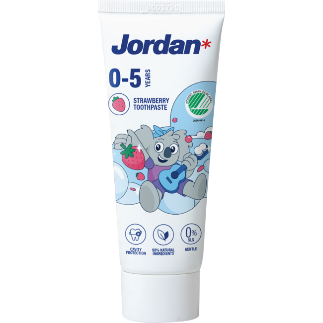 Jordan Tandpasta kids 0 - 5 jaar 50 Milliliter