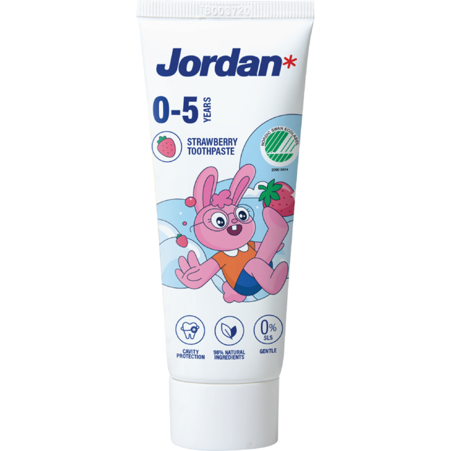 Jordan Pasta de dientes para niños de 0 a 5 años, 50 ml