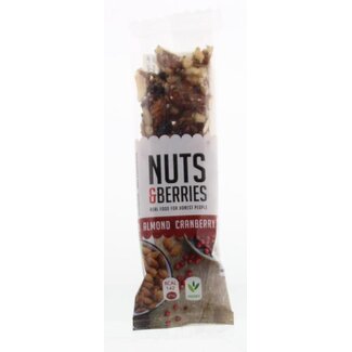 Nuts & Berries Almendra y arándano bio 30 gramos