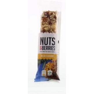 Nuts & Berries Barrita mediterránea bio 40 g