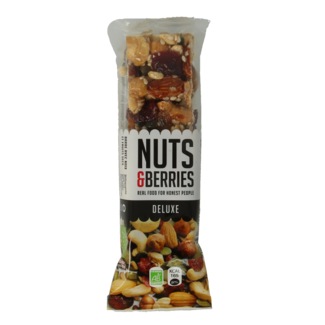Nuts & Berries Barra deluxe bio 40 gramos