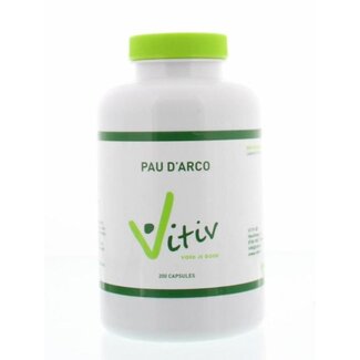 Vitiv Vitiv Pau d'arco 200 Gélules